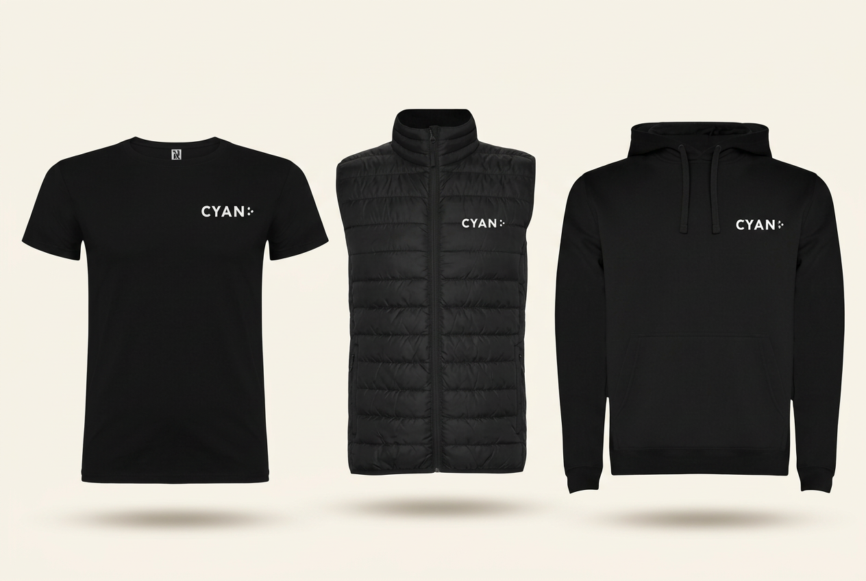 Starter Embroidered T-shirt Pack: branded garments included in the workwear offer.