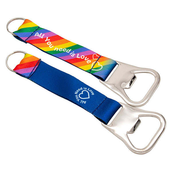Bottle Opener Strap Key Ring