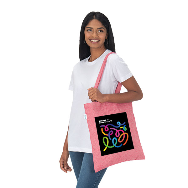 Recycled Cotton Shopper - Full Colour