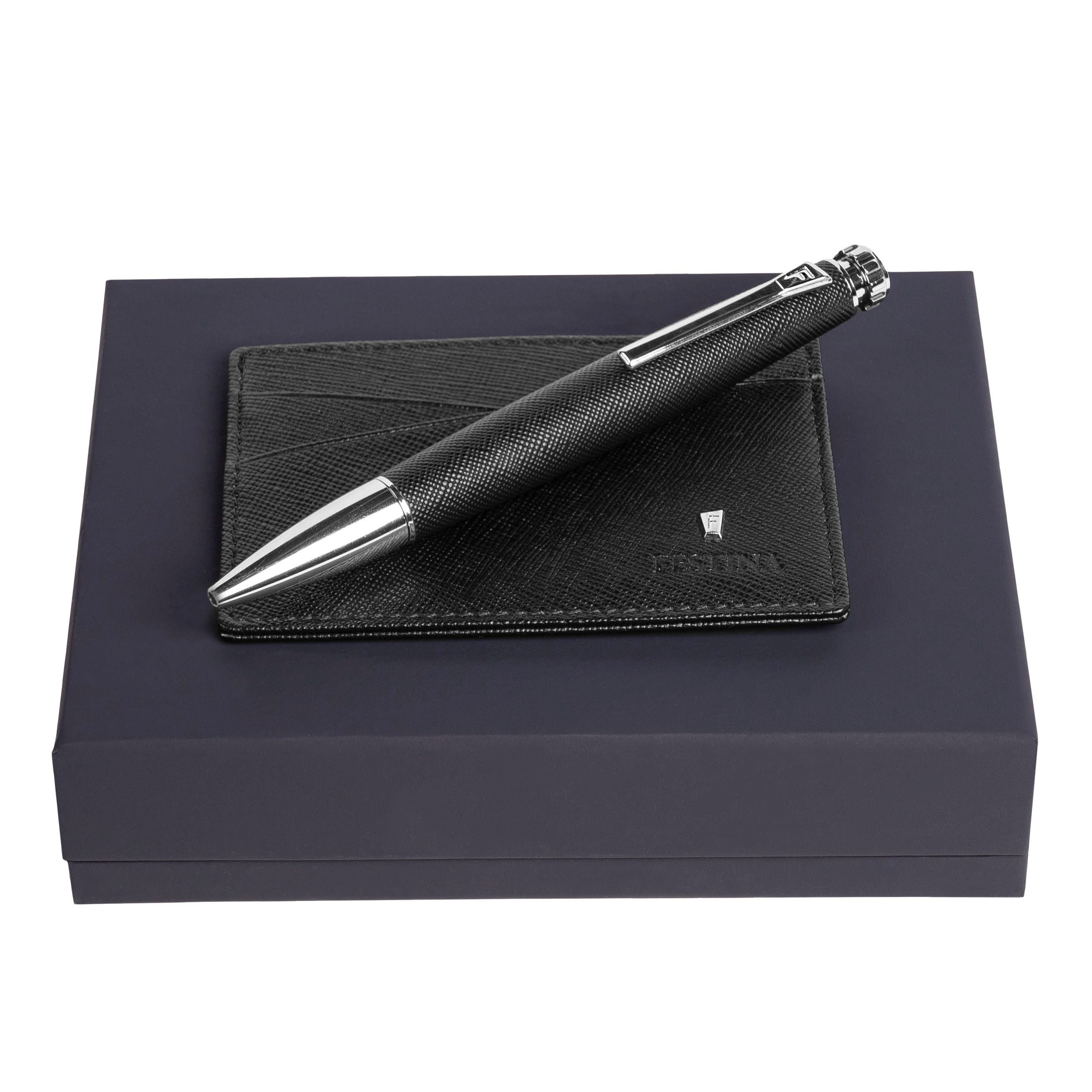 Set Chronobike (ballpoint pen & card holder)