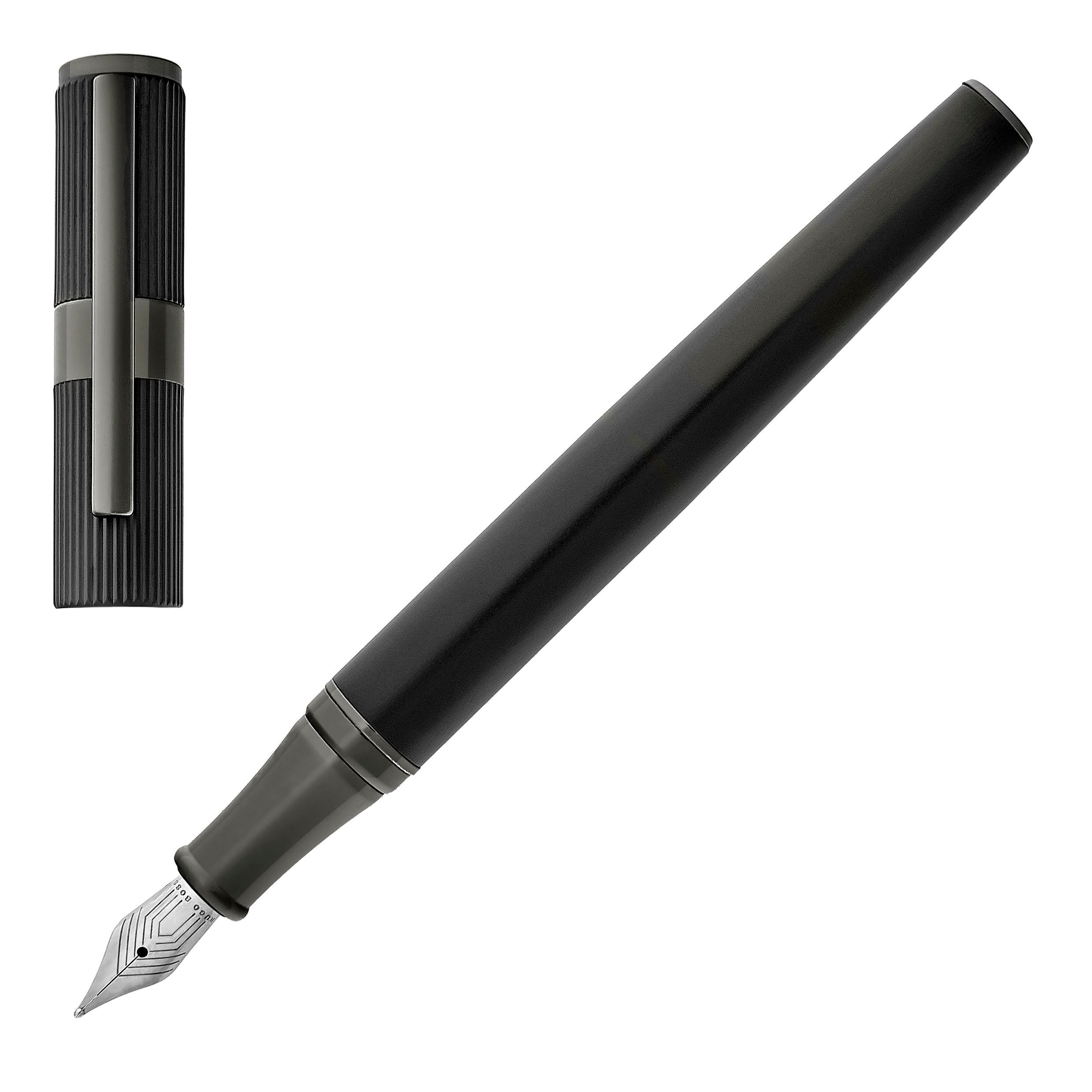 Hugo Boss Fountain pen Formation Line Black