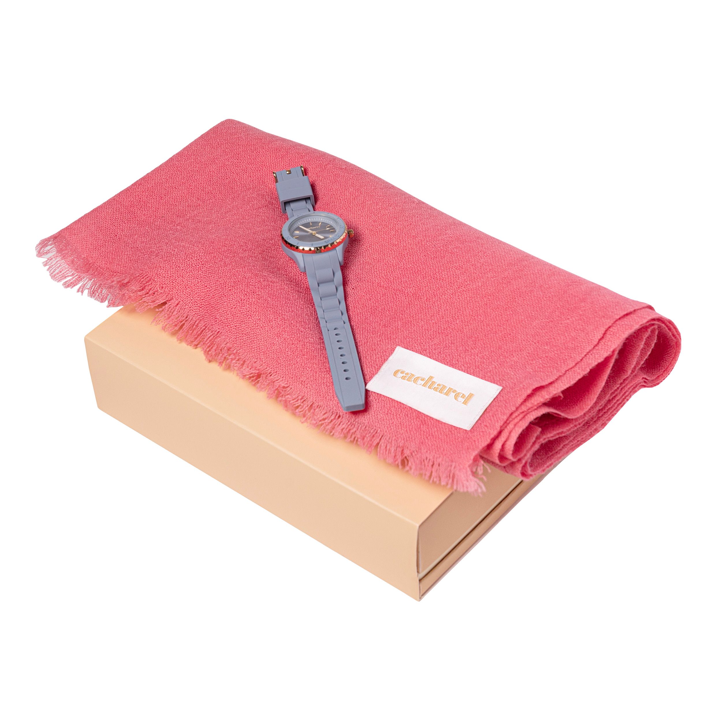 Cacharel Set Cacharel (watch & scarve)