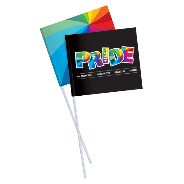 Hand Waving Flag