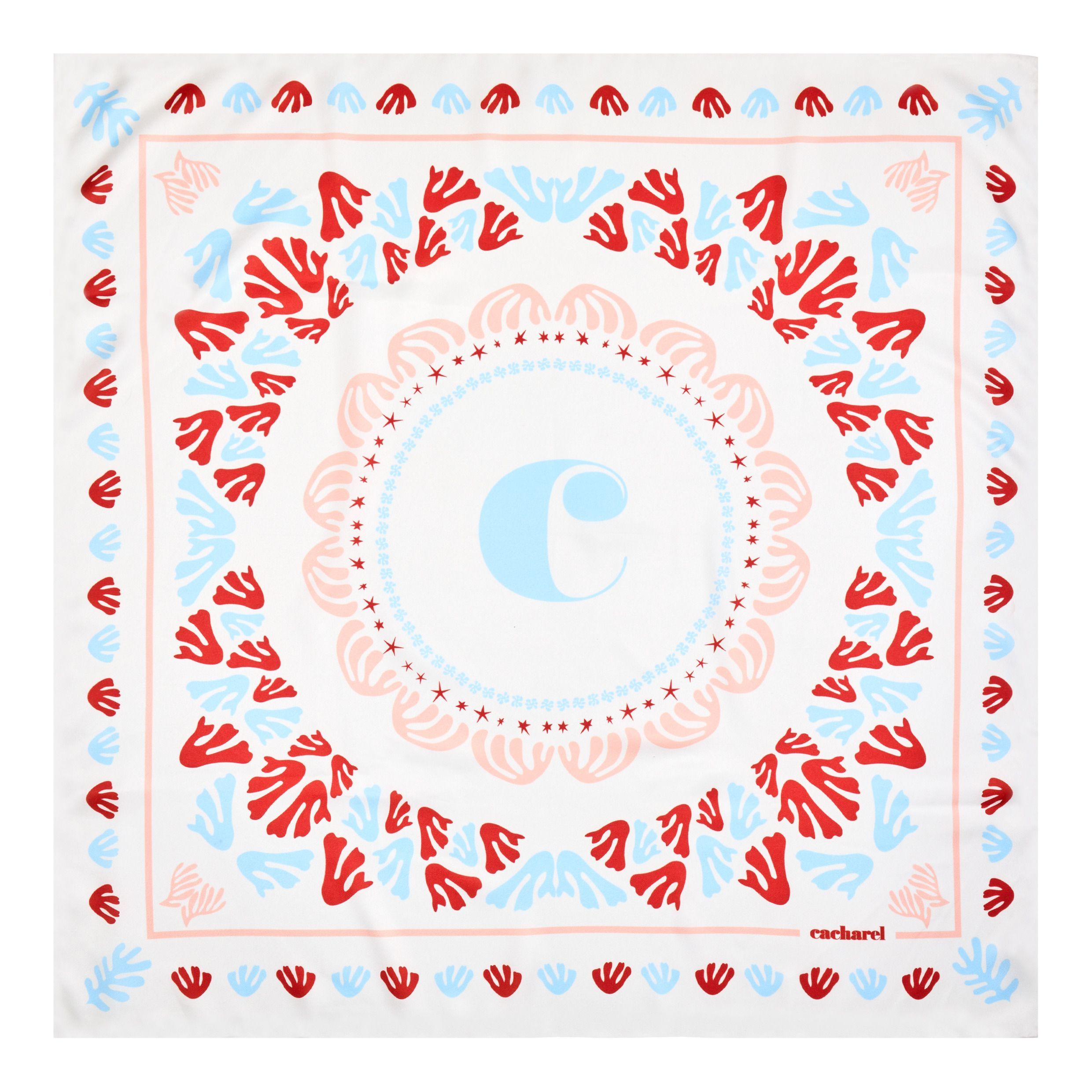 Cacharel Scarf Vivienne White