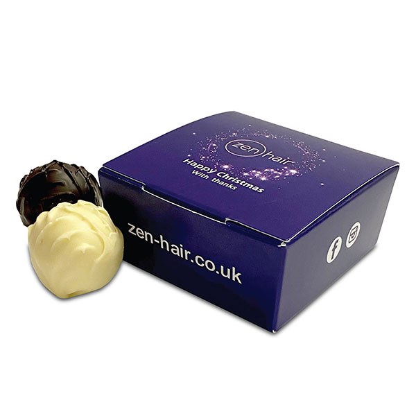 Four Chocolate Truffle Box