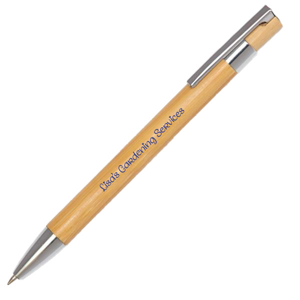 Bamboo Retro Ballpen – Spot Colour