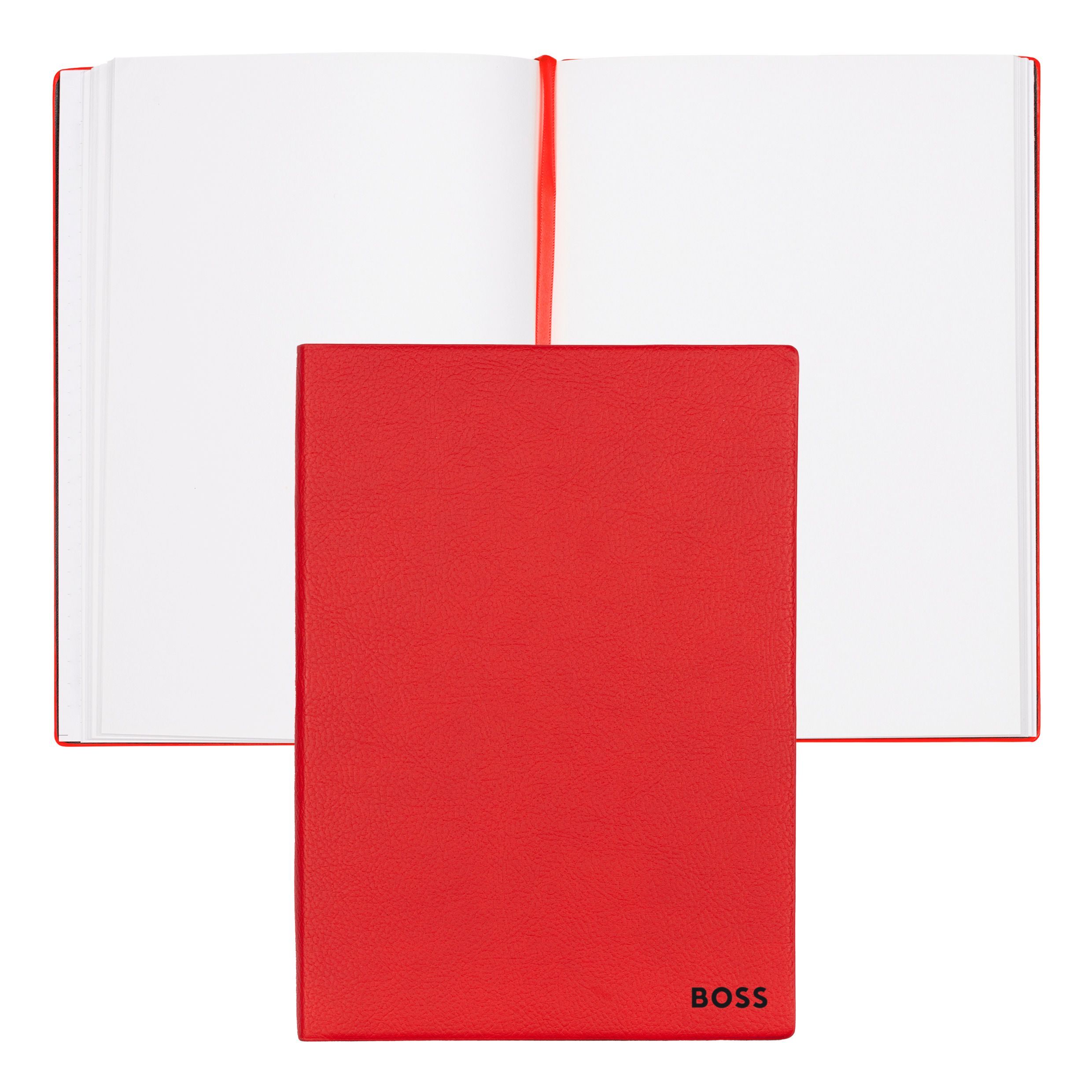 Hugo Boss Notebook A5 Essential Red Lined