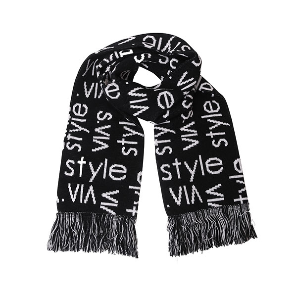 Knitted Jacquard Scarf