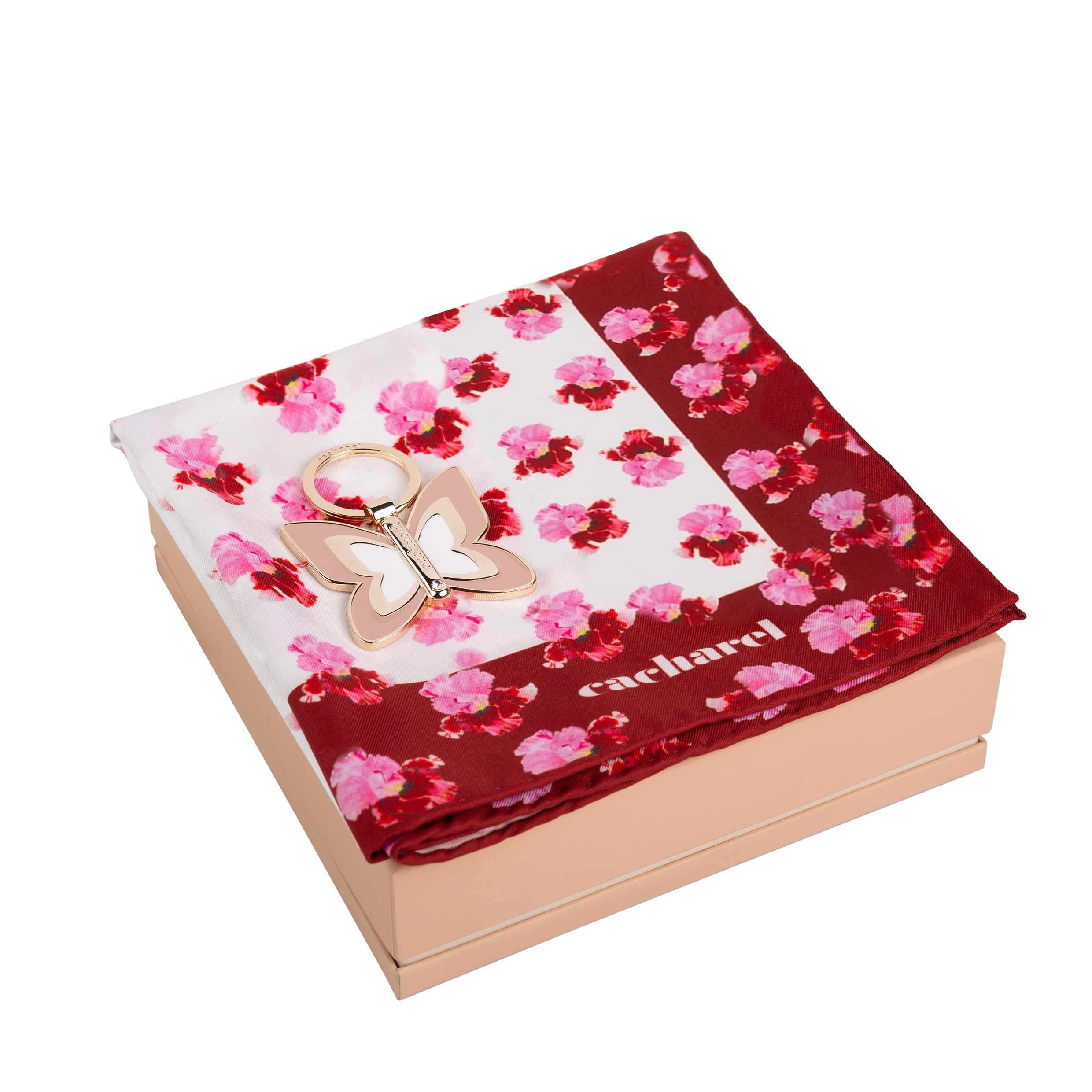 Cacharel Set Cacharel (key ring & scarf)