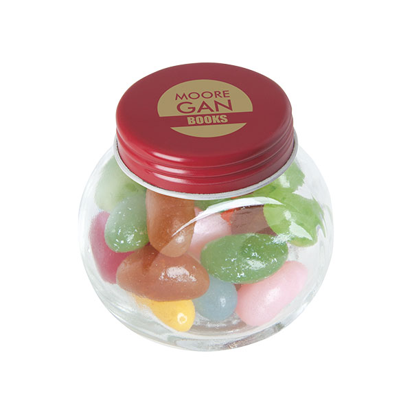 Glass Candy Jar – Spot Colour