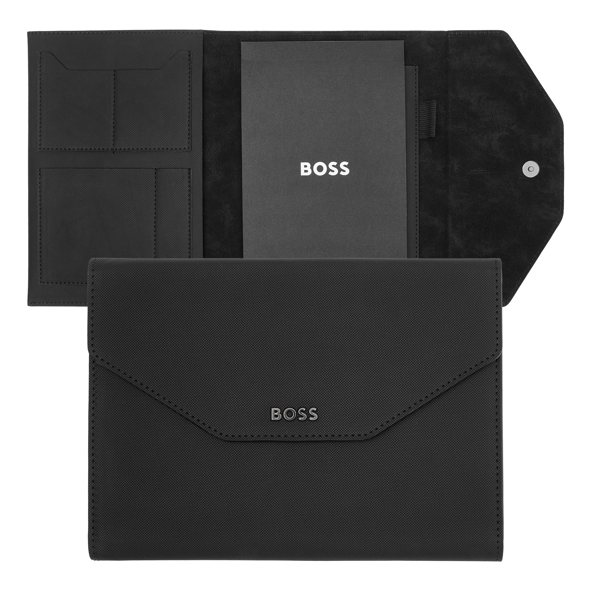 Hugo Boss Folder A5 Rive Black