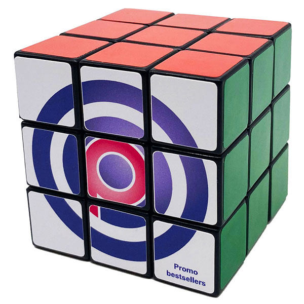 UK Stock Rubik's Cube - Full Colour 1 Side