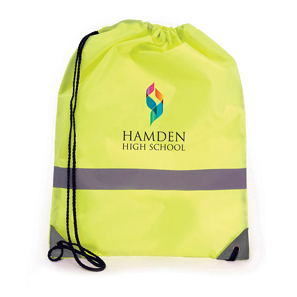 Celsius Hi Vis Drawstring Bag - Full Colour