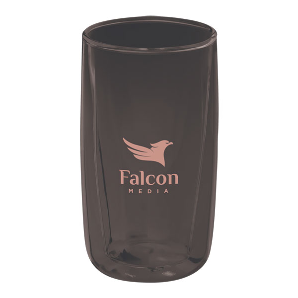 Chili Calypso Double Walled Drinking Glass – 330ml – Spot Colour