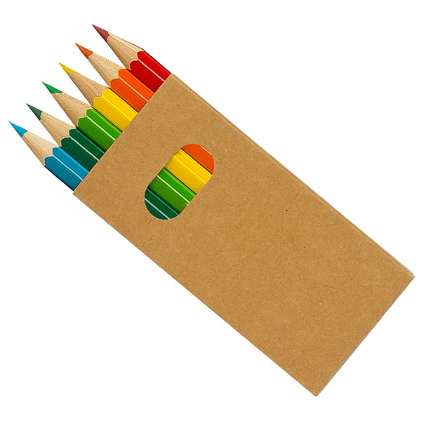 Colourworld Half Length Kids Pencil Box Set – Spot Colour