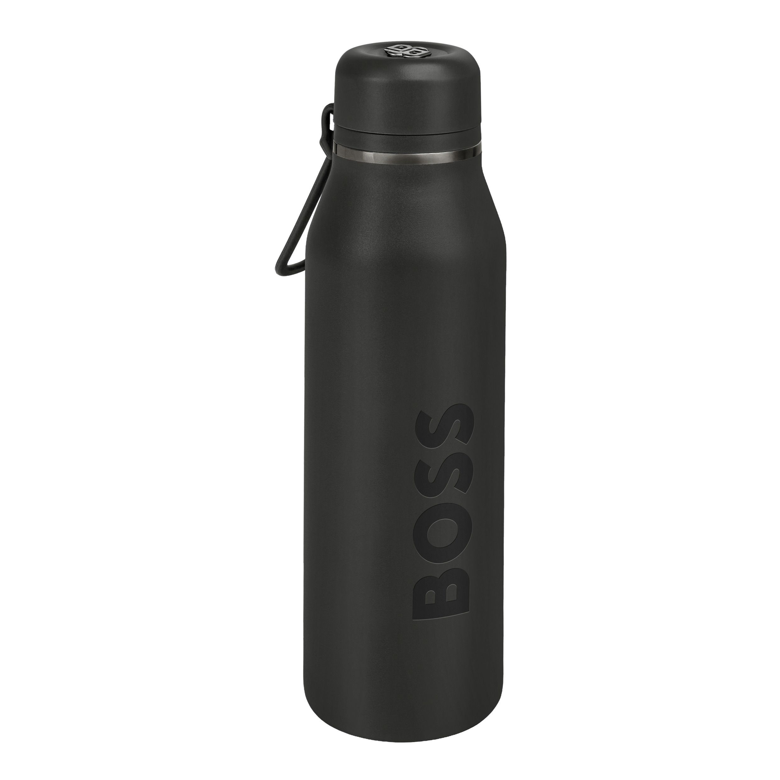 Hugo Boss Isothermal flask Double B Black & Gun