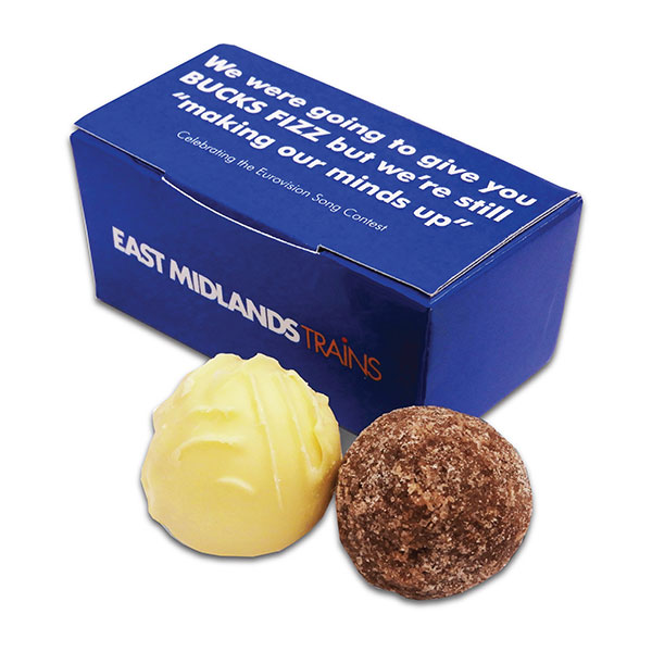 Two Truffle Chocolate Box