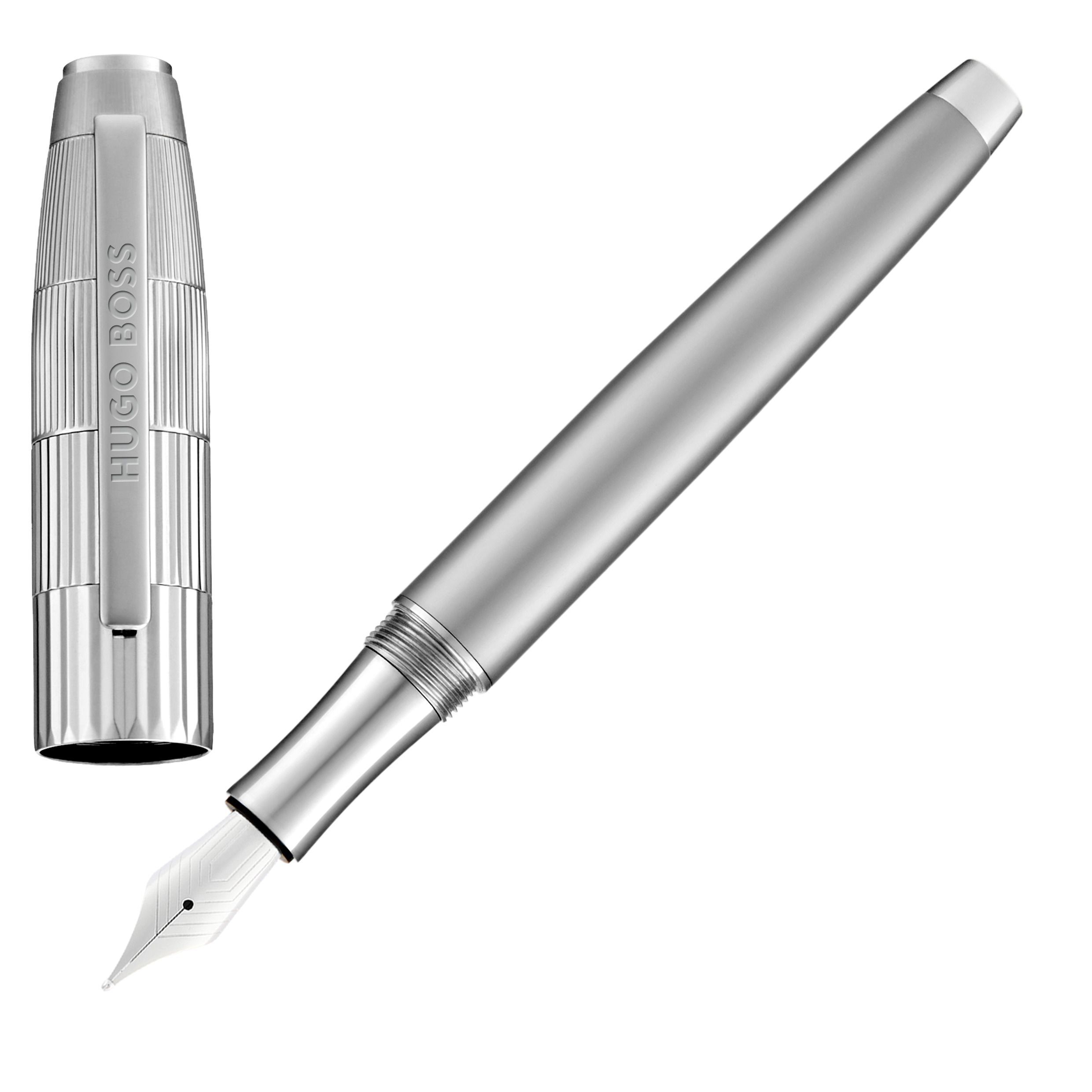 Fountain pen Striato Chrome