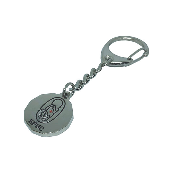Captive Trolley Coin Key Ring