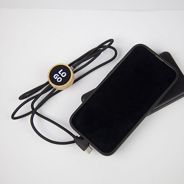 Bamboo Multi Cable with LED