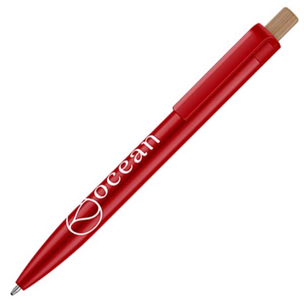 Eco Click Recycled Plastic Ballpen – Spot Colour