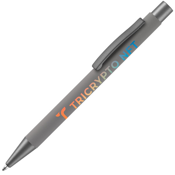 Ergo Soft Feel Recycled Ballpen - Full Colour