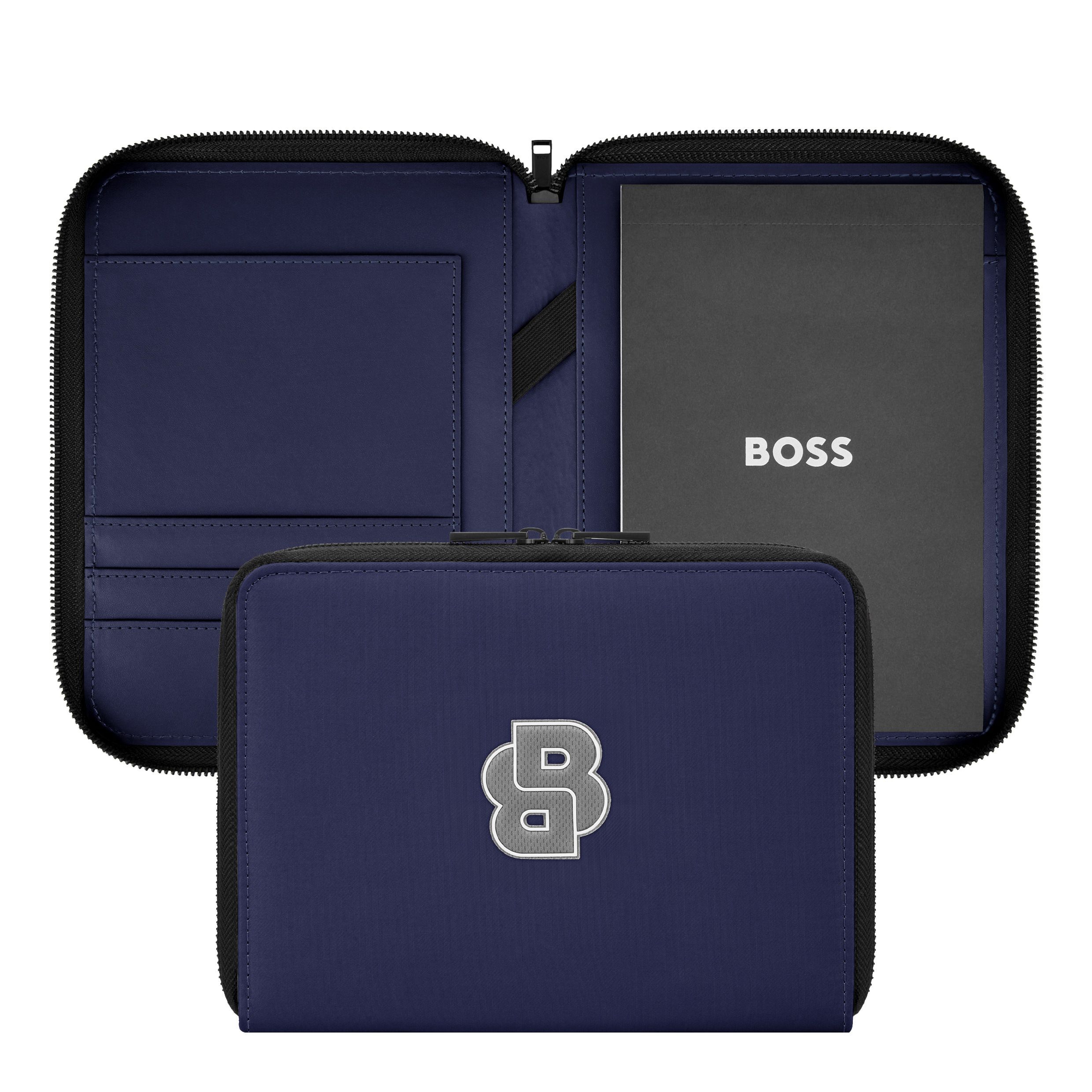 Hugo Boss Conference folder A5 Varsity Navy