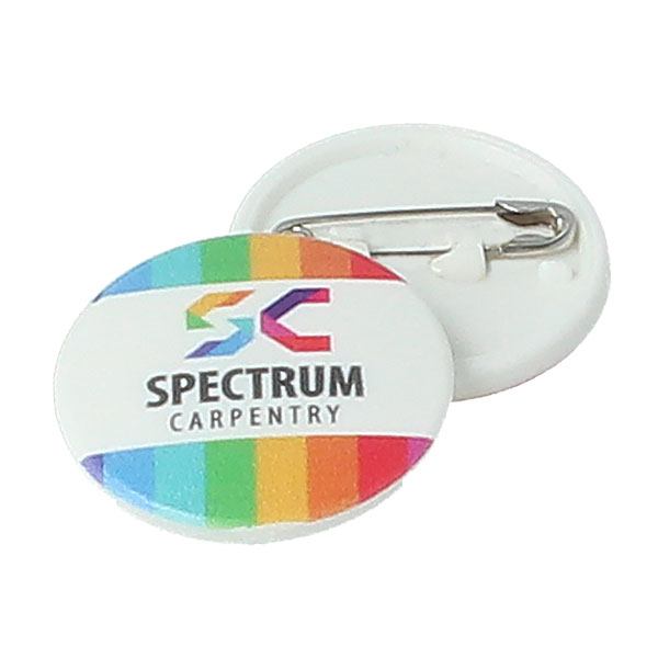 25mm Round Recycled Button Badge