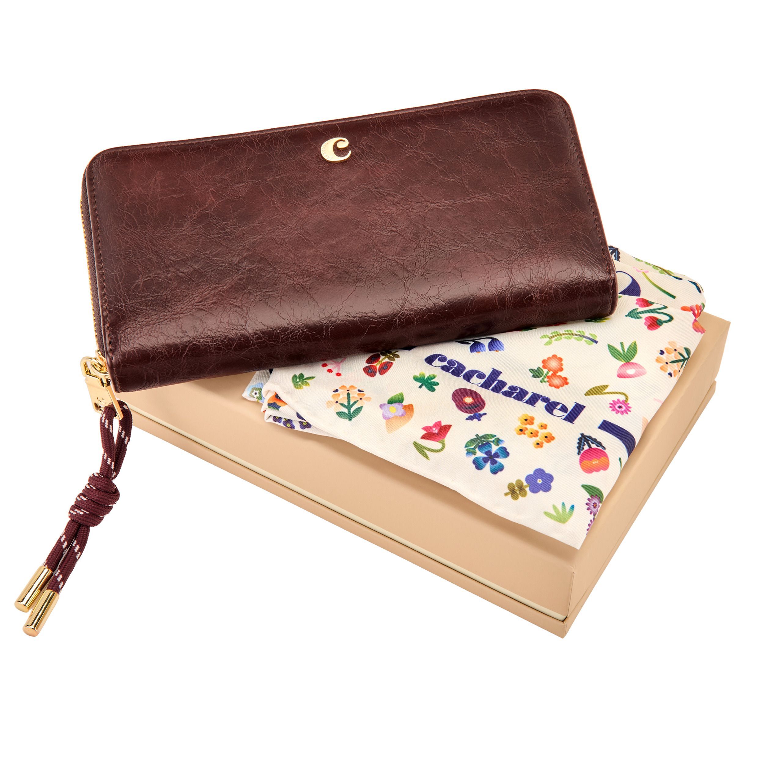 Cacharel Set Cacharel (travel purse & scarf)