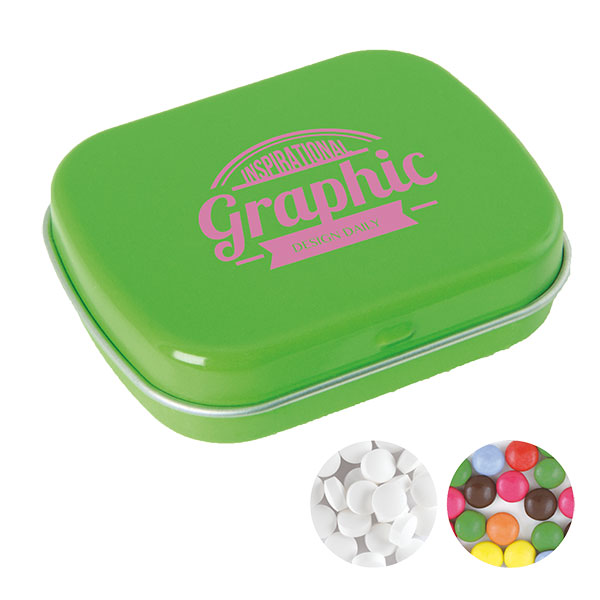 Hinged Mint Tin - Spot Colour