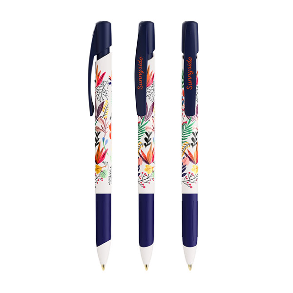 BIC Ecolutions Media Clic Grip Ballpen - Full Colour