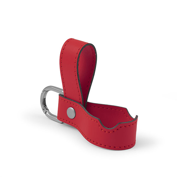 Recycled Phone Stand Key Ring - Debossed