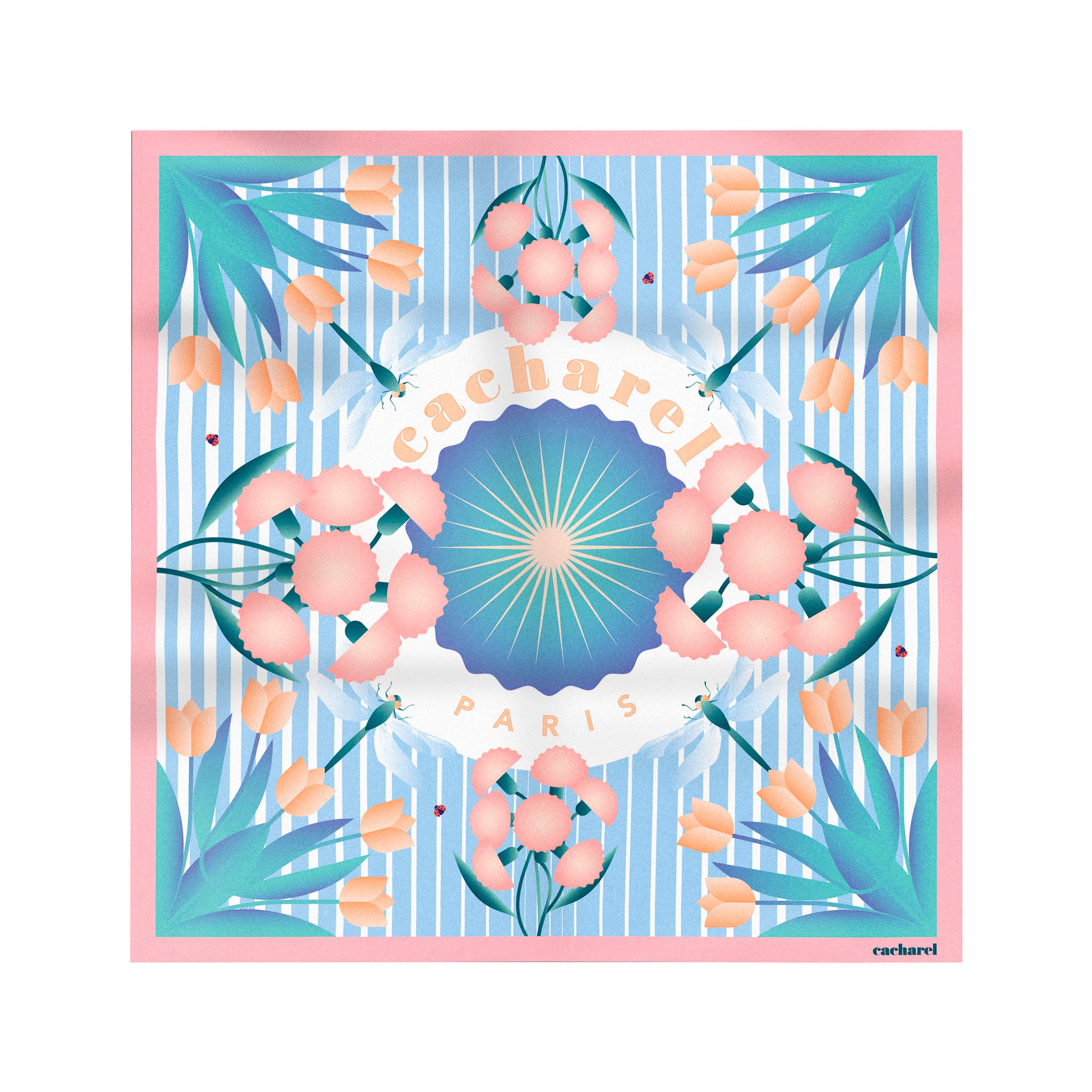 Scarf Alix Light Blue