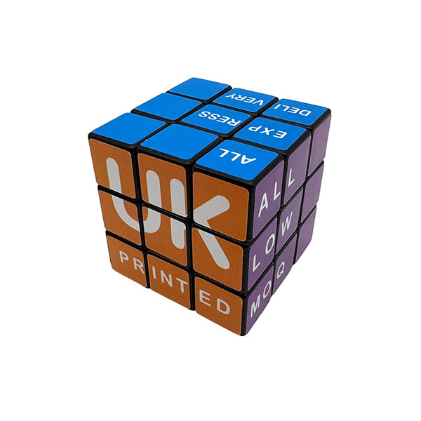 UK Stock Rubik's Cube - Full Colour 6 Sides
