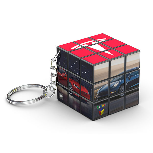 Rubik's Cube Keychain - Full Colour