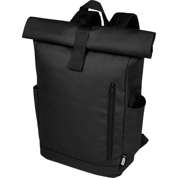 Byron Recycled Roll Top Backpack - Full Colour