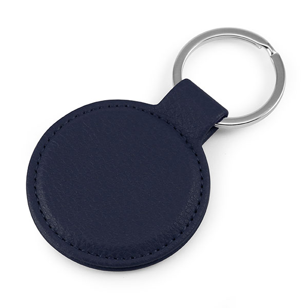 Porto rPET Round Key Ring - Full Colour - UK Stock
