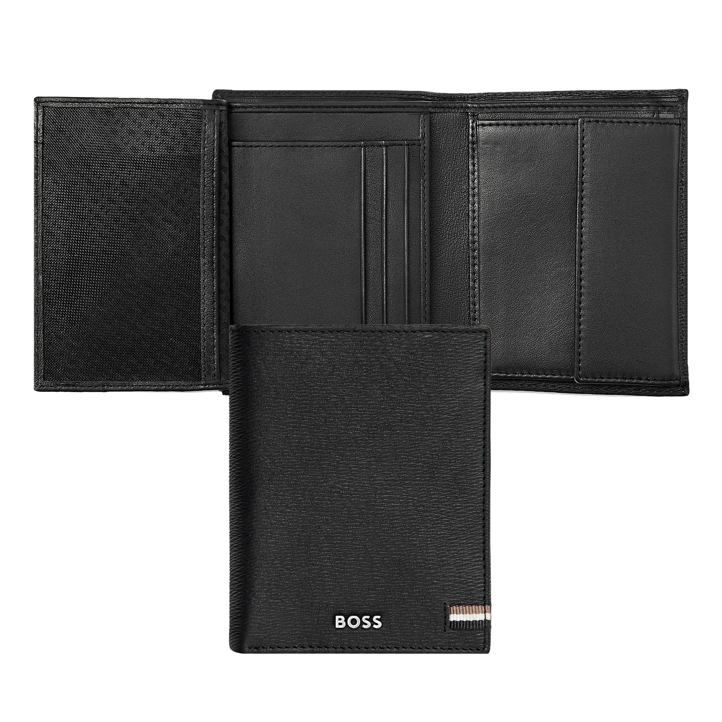 Hugo Boss Money wallet Vertical flap Iconic Black