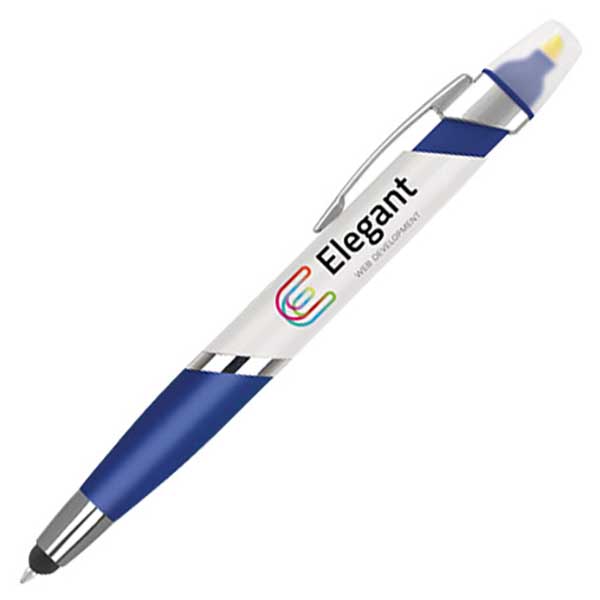 Spectrum Hi Max GRS Recycled Highlighter Ballpen – Full Colour