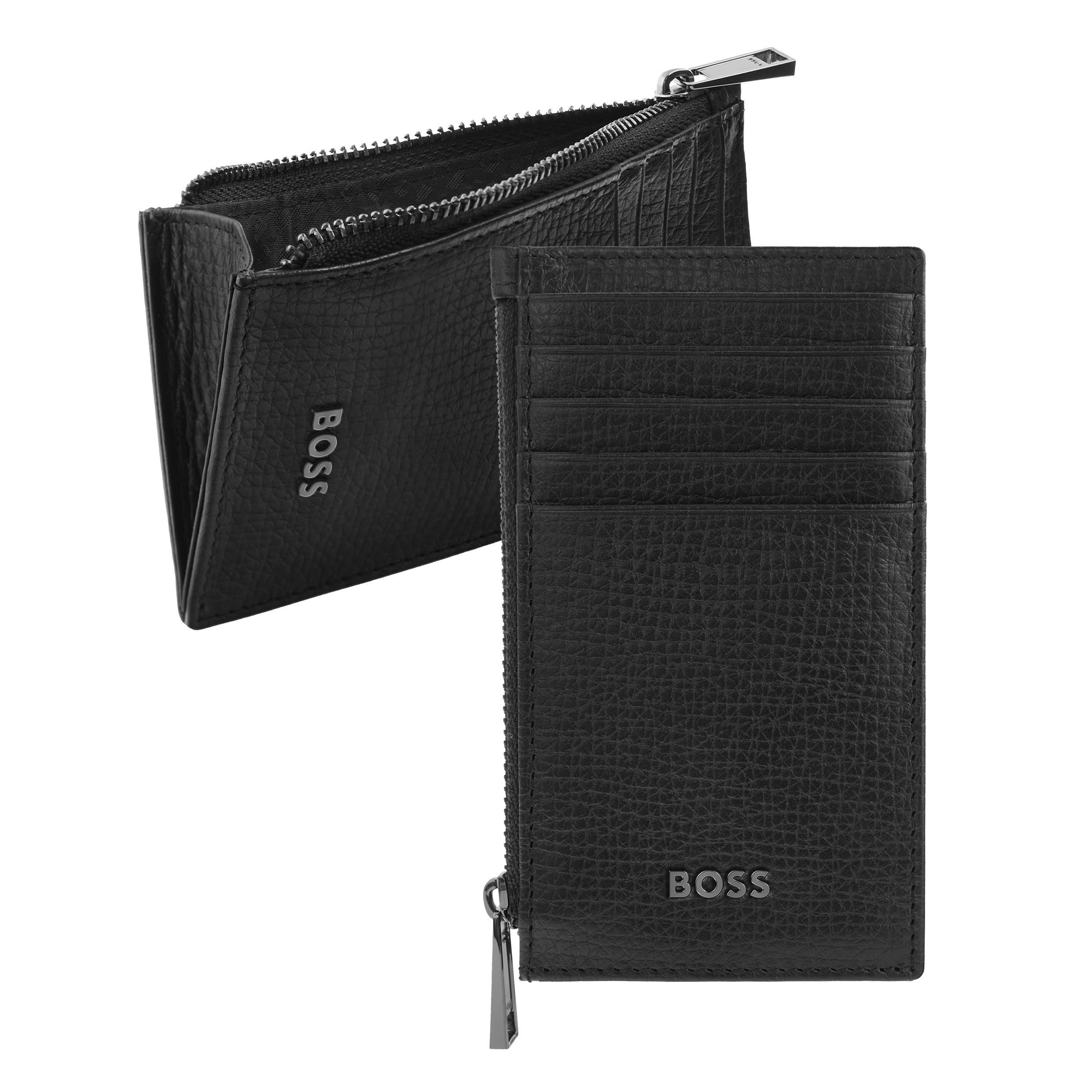 Hugo Boss Card holder Grid Black