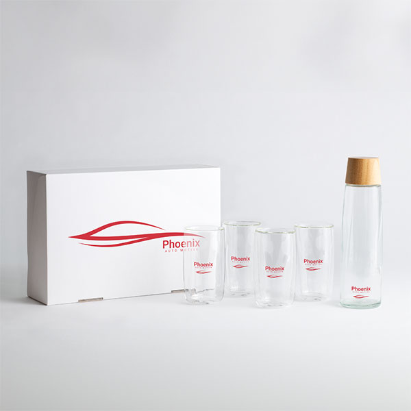 Chili Calypso Executive Recycled Glass Set