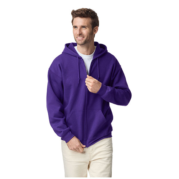 Gildan Heavy Blend Full Zip Hooded Sweatshirt