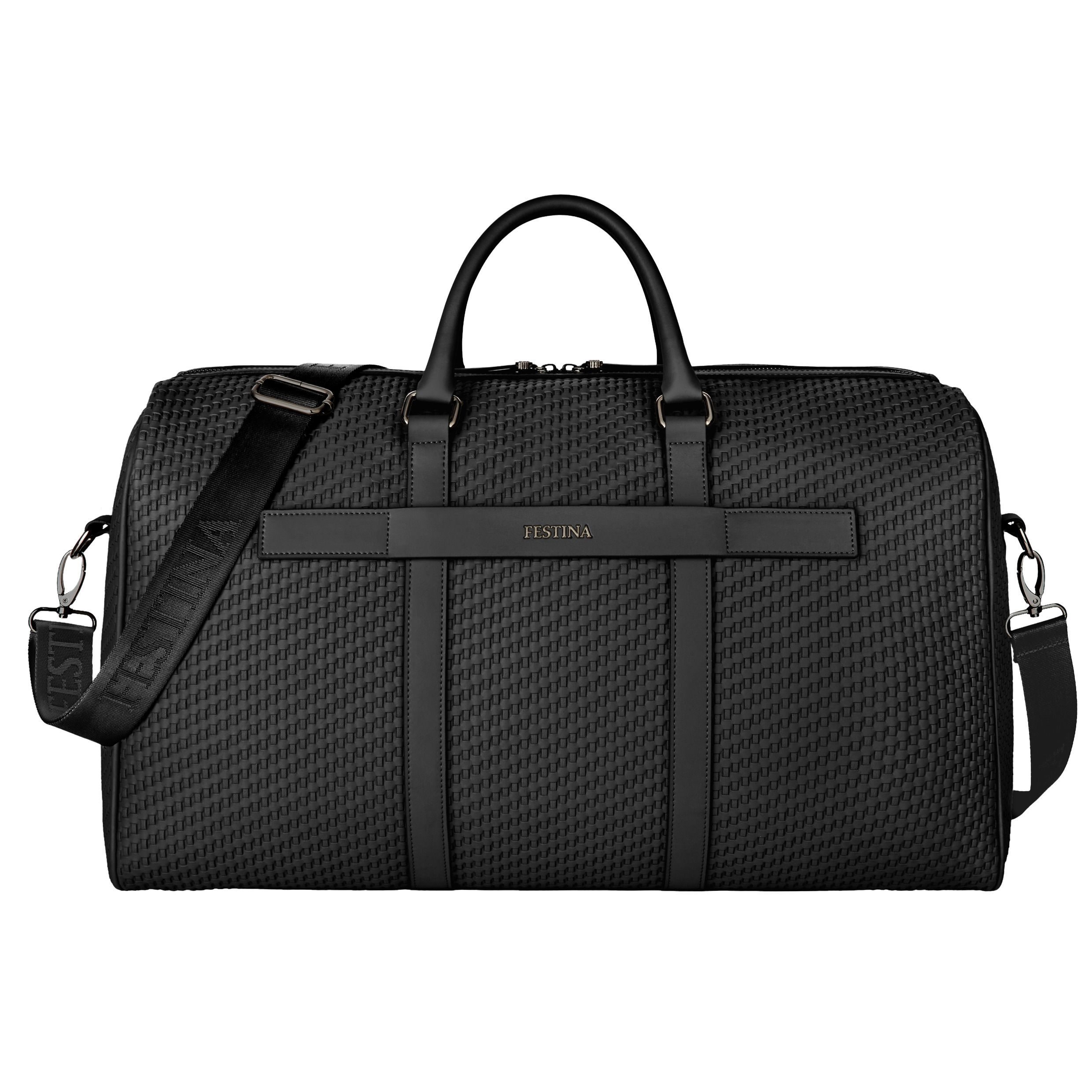 Festina Travel bag Interlace Black