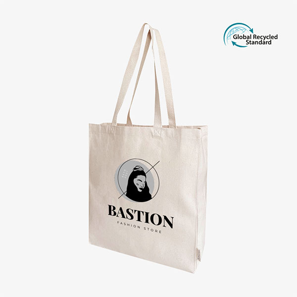 Green & Innocent Recycled Natural 10oz Canvas Bag - Swara - Spot Colour