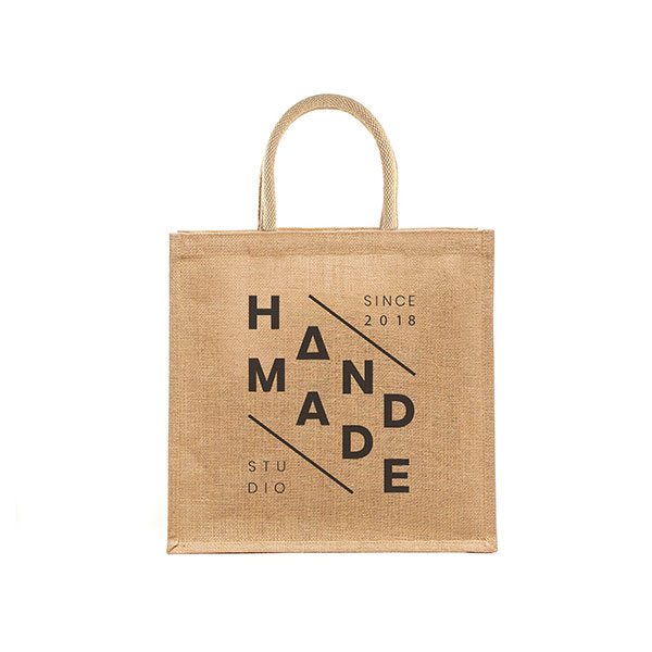 Green & Innocent Mamba Jute Bag - Spot Colour