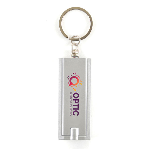 LED Torch Key Ring - Full Colour