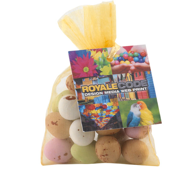 Organza Bag with Mini Eggs – Standard
