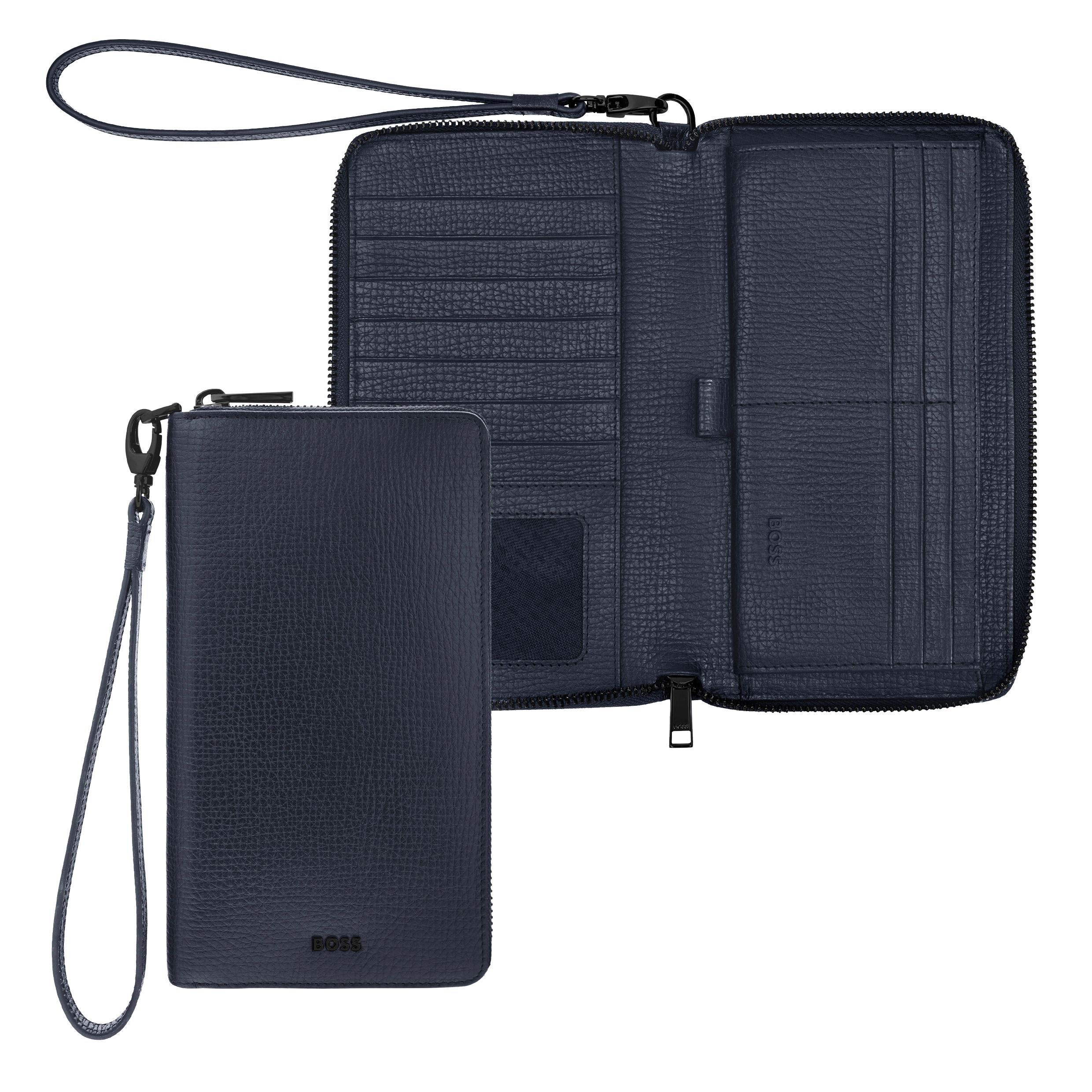 Hugo Boss Travel wallet Grid Navy