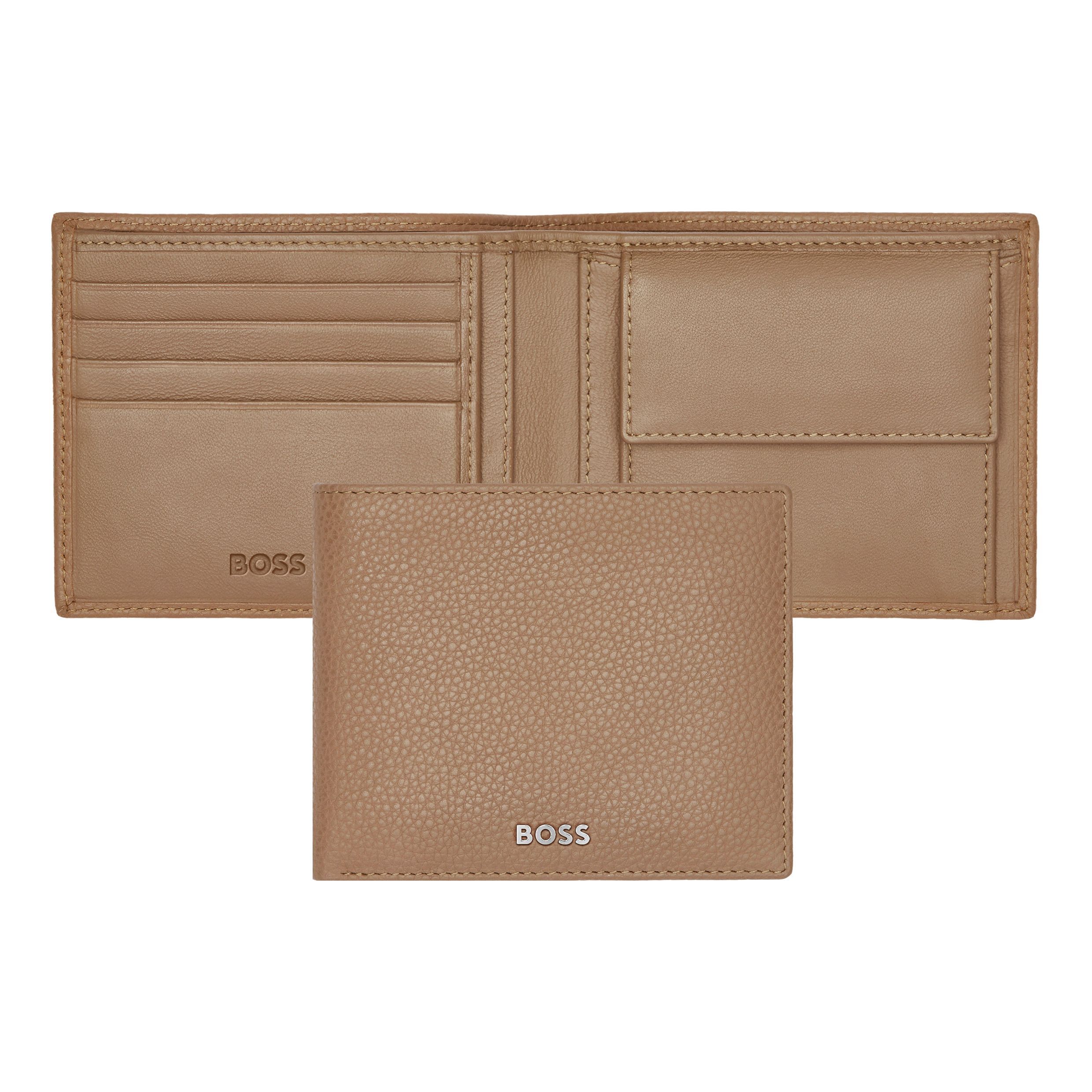 Hugo Boss Money wallet Classic Grained Camel