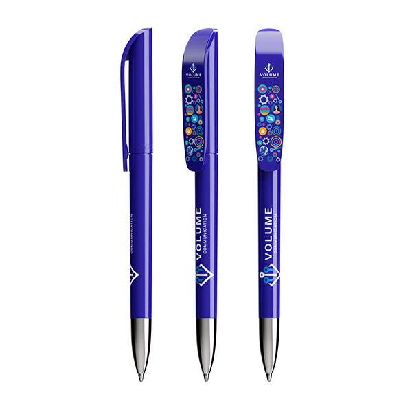 BIC Super Clip Advance Twist Ballpen - Spot Colour